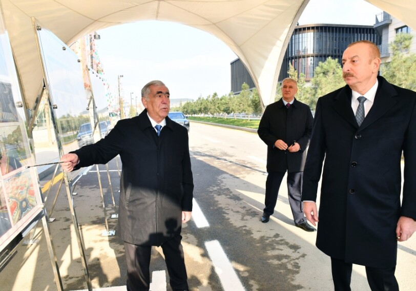 Ильхам Алиев заложил фундамент комплекса «Карабахские скакуны» в Белом городе (Фото-Обновлено)