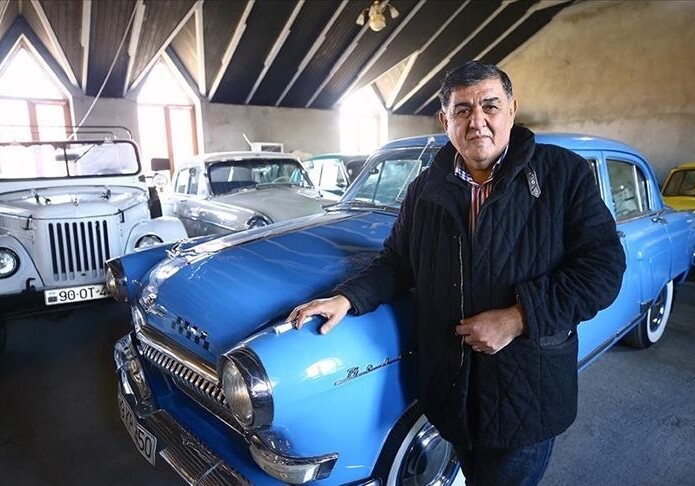Предприниматель из Азербайджана собрал коллекцию классических автомобилей (Фото)