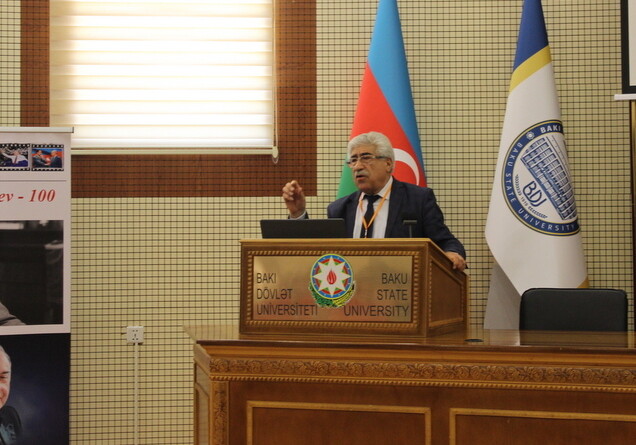 В БГУ проведена конференция, посвященная столетию Гейдара Алиева (Фото)