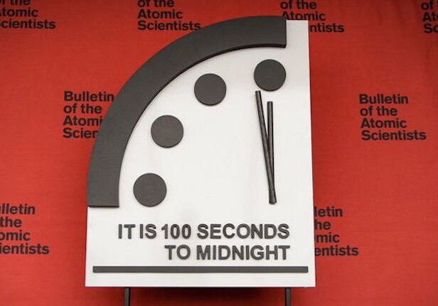 «Часы Судного дня» показали приближение «ядерной полуночи» на 10 секунд