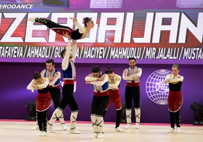 Азербайджанская команда по аэробике выиграла бронзу Всемирных Игр