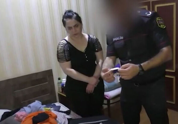Операция бакинской полиции: задержана наркоторговка (Фото-Видео)