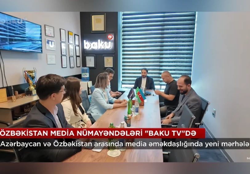 Делегация OʻzMTRK приняла участие в учебной программе на Baku TV