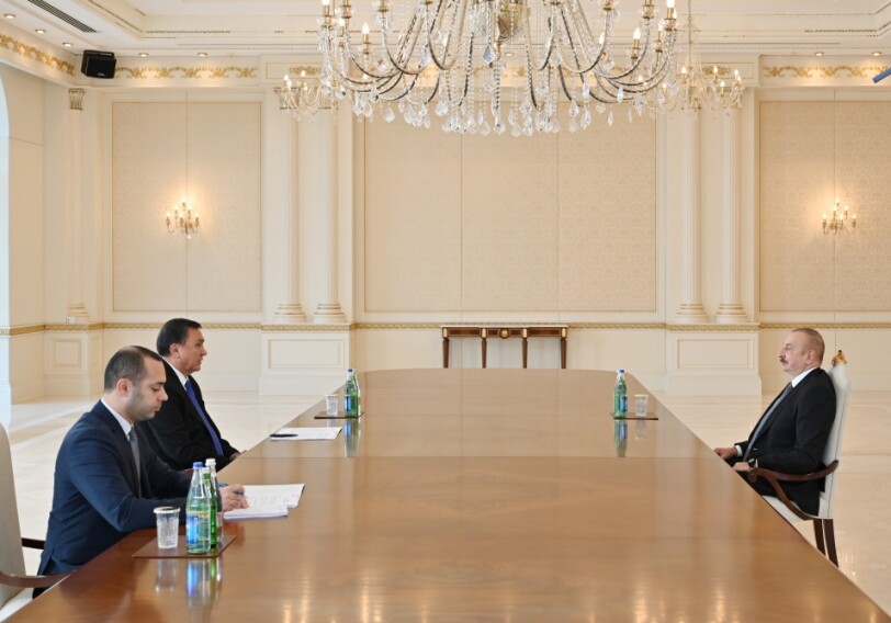 Президент Ильхам Алиев принял генсека Организации тюркских государств (Обновлено)
