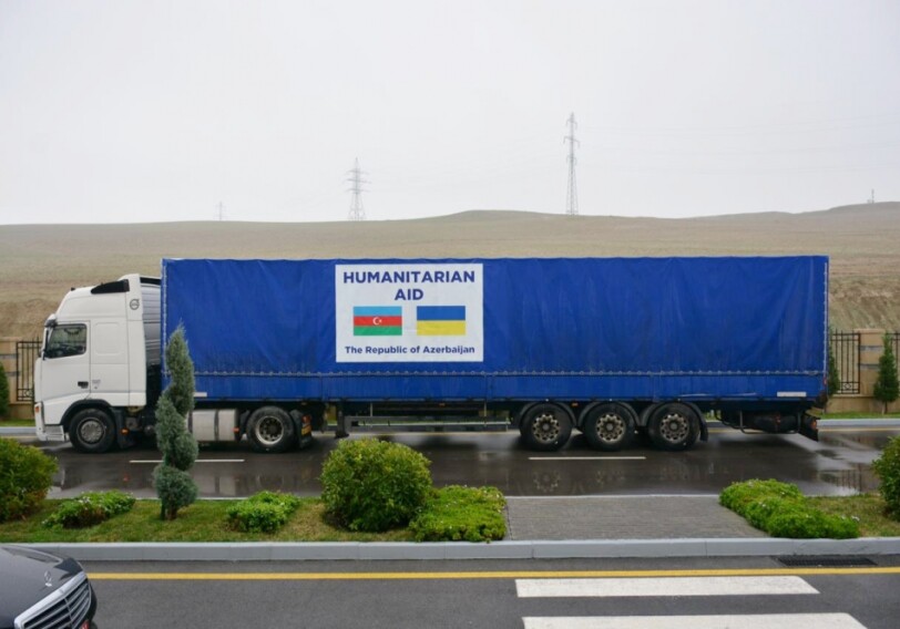 Азербайджан направил в Украину гуманитарную помощь, состоящую из основного электрооборудования (Фото)
