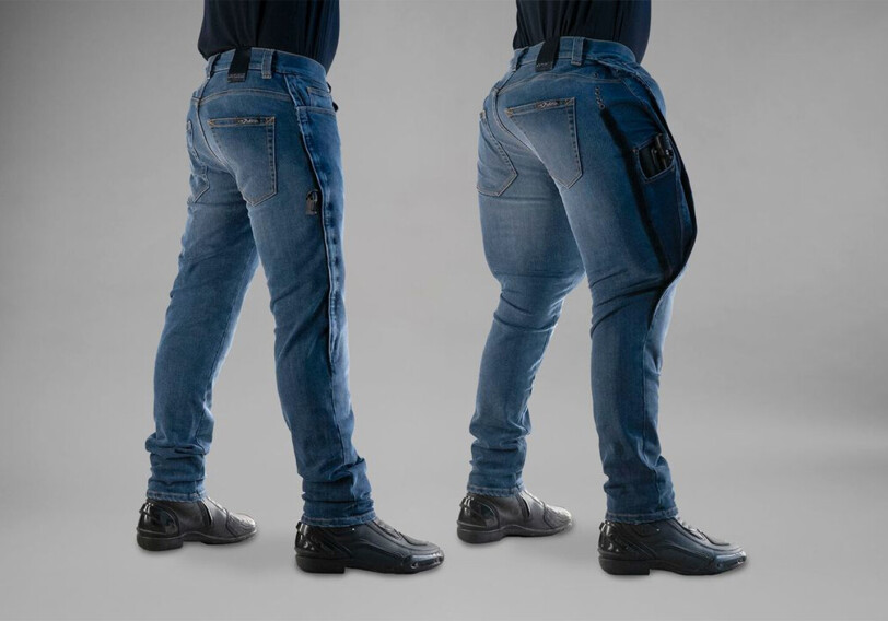 В Швеции разработали джинсы со встроенной подушкой безопасности
