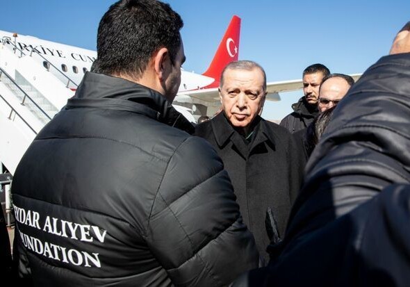 Эрдоган встретился в Газиантепе с представителями Фонда Гейдара Алиева
