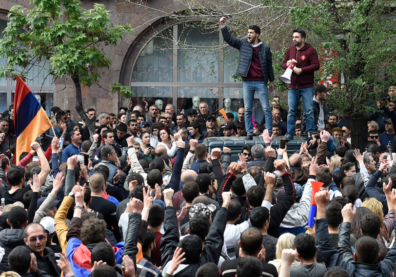 В Ереване стартовал очередной митинг оппозиция