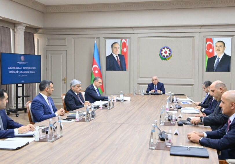Состоялось заседание Экономического совета Азербайджана (Фото)