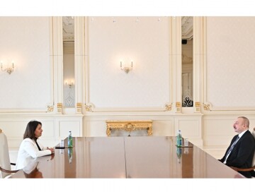 Ильхам Алиев принял министра разведки Израиля (Фото)