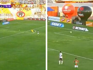 В Чили вратарь забил гол, претендующий на Книгу рекордов Гиннесса (Видео)