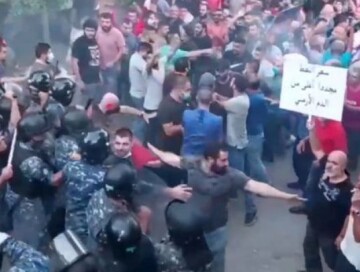 Ливанские армяне вновь устроили провокацию перед зданием посольства Азербайджана в Бейруте
