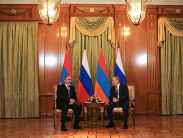 Владимир Путин провел встречу с Николом Пашиняном (Фото)