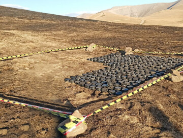 Минобороны: Обезврежены мины, установленные армянскими вооруженными формированиями (Фото)