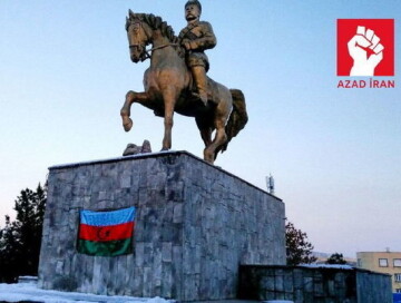 Саттархану вывешен азербайджанский флаг (Фото) 