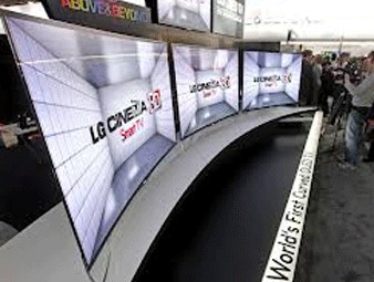 Телевизор LG с изогнутым экраном поступает в продажу 