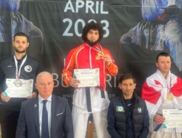 Азербайджанский каратист стал чемпионом Европы (Фото)