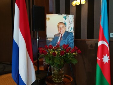 В Гааге торжественно отметили 100-летие со дня рождения великого лидера Гейдара Алиева