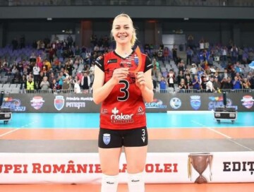 Азербайджанская волейболистка стала обладательницей Кубка Румынии