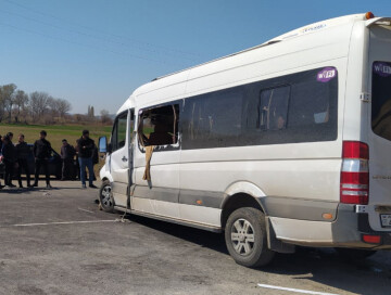 В Агстафинском районе столкнулись два автобуса, пострадали 15 человек
