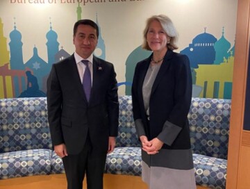 Хикмет Гаджиев встретился с помощником госсекретаря США (Фото)