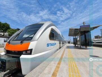 Обнародован график движения поезда Баку - Сумгайыт на ближайшие три дня