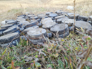 В Дашкесане обезврежены мины, установленные армянами для совершения провокации (Фото)