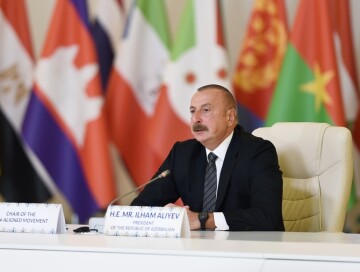 Ильхам Алиев: «В следующем месяце в Баку пройдет Молодежный саммит Движения Неприсоединения»