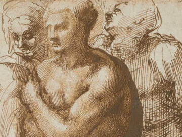 Редкий рисунок Микеланджело продан на аукционе за 23 млн евро