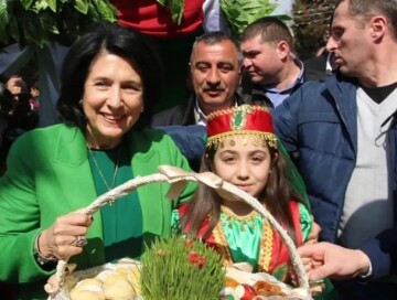 Президент Грузии поздравила азербайджанцев с Новруз байрамы