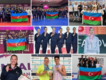 Мехрибан Алиева поздравила призеров чемпионатов Европы и мира