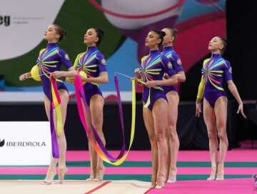 Чемпионат Европы: азербайджанские гимнастки выиграли «бронзу» в многоборье