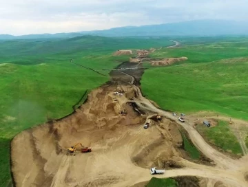 Как продвигается строительство дороги Агдам-Физули (Видео)