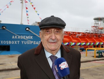 Хошбахт Юсифзаде: «Присвоение моего имени танкеру было инициативой Президента Ильхама Алиева»