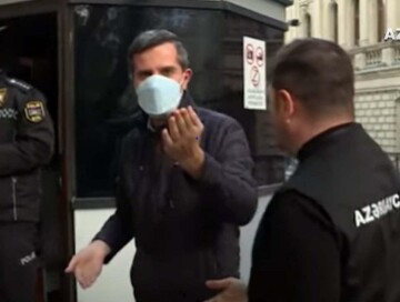 Сотрудники AzTV подверглись нападению перед посольством Ирана в Баку (Фото-Видео)
