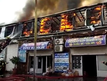 В Баку произошел пожар на торговом объекте (Фото-Видео)