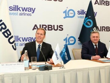 Silk Way West Airlines получит до 2029 года от Airbus два самолета A350F