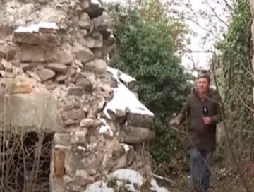 Корреспондент AzTV оказался в шаге от смерти в заминированном армянами монастыре (Видео) 