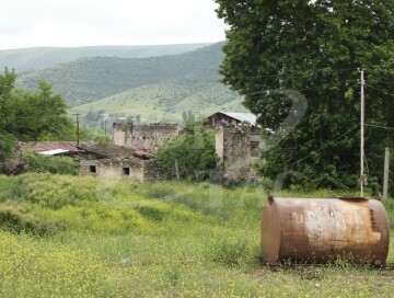 Село Ишыглы Губадлинского района, подвергшееся армянскому вандализму (Фото)