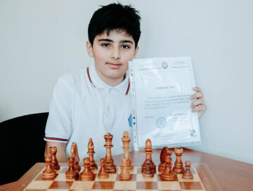 Сын азербайджанского олимпийского чемпиона успешно выступил в шахматном турнире
