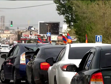 Оппозиция провела автопробеги в Ереване