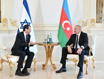 Состоялась встреча президентов Азербайджана и Израиля (Фото-Обновлено)