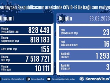 COVID-19 в Азербайджане: за сутки скончались 3 человека