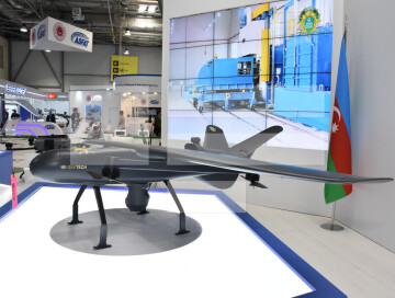 Азербайджан представил новые БПЛА на выставке ADEX (Фото)
