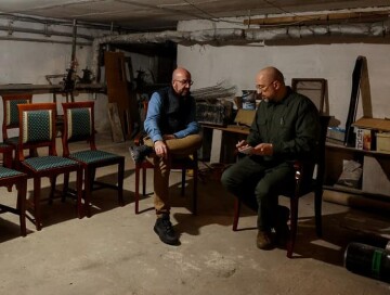 Президент Евросовета посетил Одессу – Шарлю Мишелю пришлось прятаться в бомбоубежище (Фото)