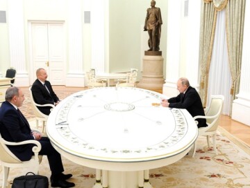 Кремль ждет результатов на встрече Путина, Алиева и Пашиняна