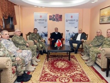 Состоялась встреча министров обороны Азербайджана, Турции и Грузии (Видео)