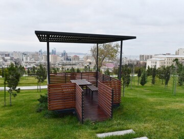 Ильхам Алиев принял участие в открытии второй части Центрального парка в Баку (Фото-Обновлено)