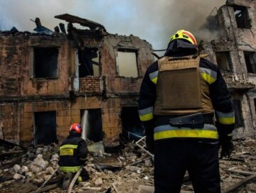 В результате ударов по Киеву были полностью разрушены торговые центры азербайджанцев (Видео)