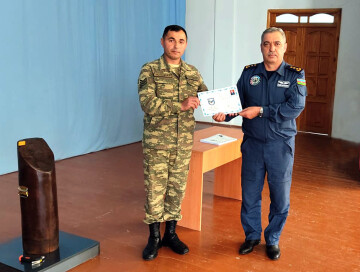 В ВВС Азербайджана состоялся первый выпуск курса подготовки гизирей (Фото)